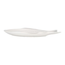 Clayre & Eef Bowl Fish 550 ml White Ceramic