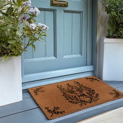Clayre & Eef Zerbino 75x45 cm Marrone Fibra di cocco in PVC Cervo