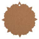 Clayre & Eef Pfannenuntersetzer Ø 20 cm Gelb Keramik