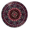 Clayre & Eef Pfannenuntersetzer Ø 25 cm Rot Keramik