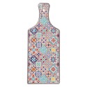 Clayre & Eef Pfannenuntersetzer 12x30 cm Blau Keramik