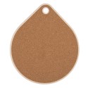 Clayre & Eef Pot Coasters 20x23 cm Beige Ceramic