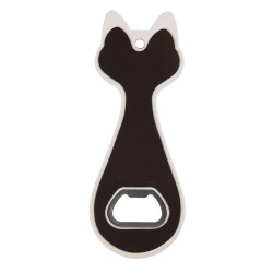 Clayre & Eef Bottle Opener Cat 5x14 cm Pink Ceramic