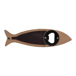 Clayre & Eef Bottle Opener Fish 5x18 cm Blue Ceramic