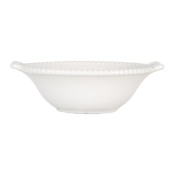 Clayre & Eef Schale 75 ml Weiß Keramik Schmetterlinge