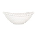 Clayre & Eef Kom 75 ml Wit Keramiek Ovaal