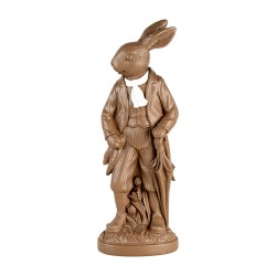 Clayre & Eef Decorative Figurine Rabbit 40 cm Brown Plastic