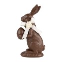 Clayre & Eef Dekorationsfigur Kaninchen 20 cm Braun Kunststoff