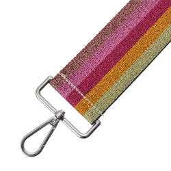 Clayre & Eef Tracolla per borsa 5x140 cm Rosa Sintetico