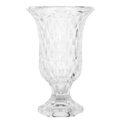 Clayre & Eef Vaso   Ø 15x23 cm Trasparente Vetro