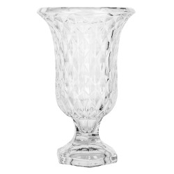 Clayre & Eef Vaso   Ø 15x23 cm Trasparente Vetro