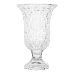 Clayre & Eef Vase Ø 12x19 cm Transparent Glass