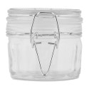 Clayre & Eef Couvercle de pot de stockage 10x7x6 cm Transparent Verre