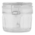 Clayre & Eef Couvercle de pot de stockage 10x7x6 cm Transparent Verre