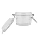 Clayre & Eef Couvercle de pot de stockage 10x7x6 cm Transparent Verre