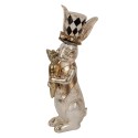 Clayre & Eef Decoratie Beeld 38 cm Wit Kunststof