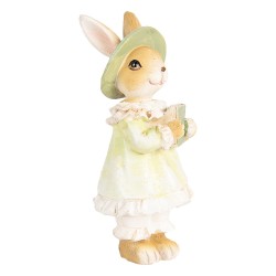 Clayre & Eef Decorative Figurine 11 cm Beige Plastic