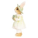 Clayre & Eef Figurine décorative 11 cm Beige Plastique
