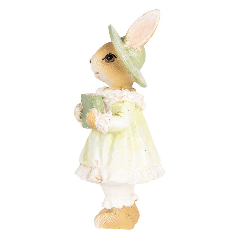 Clayre & Eef Figurine décorative 11 cm Beige Plastique