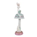 Clayre & Eef Decorative Figurine Rabbit 23 cm White Plastic