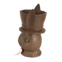 Clayre & Eef Decorative Figurine Rabbit 21x15x26 cm Brown Plastic