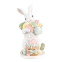 Clayre & Eef Image de décoration 25 cm Blanc Plastique Macarons