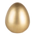 Clayre & Eef Decorative Figurine Egg Ø 17x21 cm Gold colored Plastic