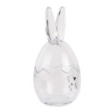 Clayre & Eef Glastopf Ei Ø 9x17 cm Transparant Glas