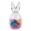 Clayre & Eef Glastopf Ei Ø 9x17 cm Transparant Glas