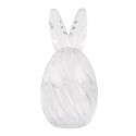 Clayre & Eef Pot en verre Œuf Ø 9x17 cm Transparent Verre
