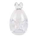 Clayre & Eef Pot en verre Œuf Ø 8x14 cm Transparent Verre