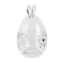 Clayre & Eef Pot en verre Œuf Ø 8x14 cm Transparent Verre