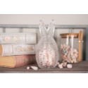 Clayre & Eef Pot en verre Œuf Ø 8x17 cm Transparent Verre
