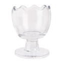 Clayre & Eef Pot en verre Poulet Ø 10x22 cm Transparent Verre