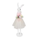 Clayre & Eef Decoratie Beeld 76 cm Wit Kunststof Macarons