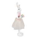 Clayre & Eef Decoratie Beeld 76 cm Wit Kunststof Macarons