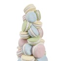 Clayre & Eef Decorative Figurine Macarons Ø 12x25 cm Blue Pink Plastic