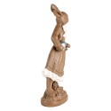 Clayre & Eef Decoratie Beeld Konijn 39 cm Bruin Kunststof