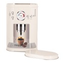Clayre & Eef Blechdose-Aufbewahrungsbox 20x13x9 / 18x11x7 cm Beige Metall Kaffeetasse