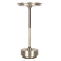 Gabriël Lampe de table Ø 13x28 cm Couleur argent Métal