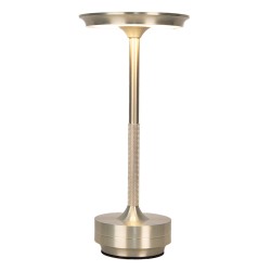 Gabriël Table Lamp Ø 13x28 cm Silver colored Metal
