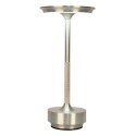 Gabriël Lampe de table Ø 13x28 cm Couleur argent Métal