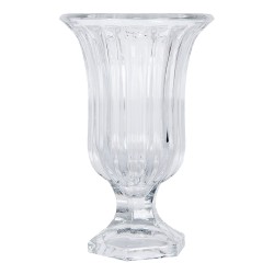 Clayre & Eef Vase  Ø 12x19 cm Transparent Glass
