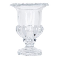 Clayre & Eef Vase Ø 12x15 cm Transparent Glass
