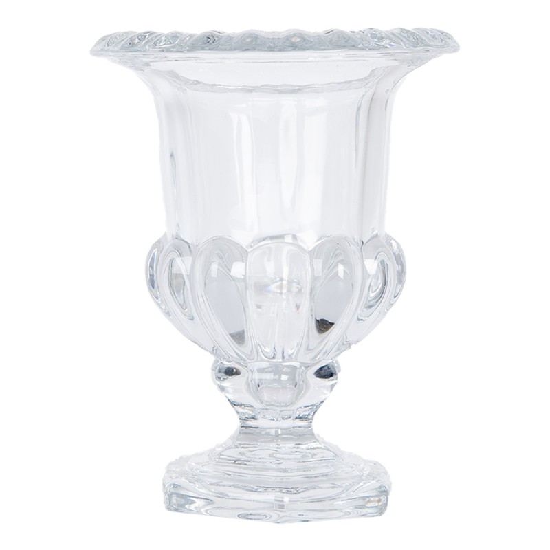 Clayre & Eef Vase Ø 12x15 cm Transparant Glas