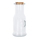 Clayre & Eef Decorative Bottle Ø 7x18 cm Transparent Glass