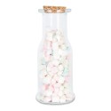 Clayre & Eef Decorative Bottle Ø 7x18 cm Transparent Glass