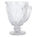 Clayre & Eef Decorative Pitcher 1000 ml Transparent Glass