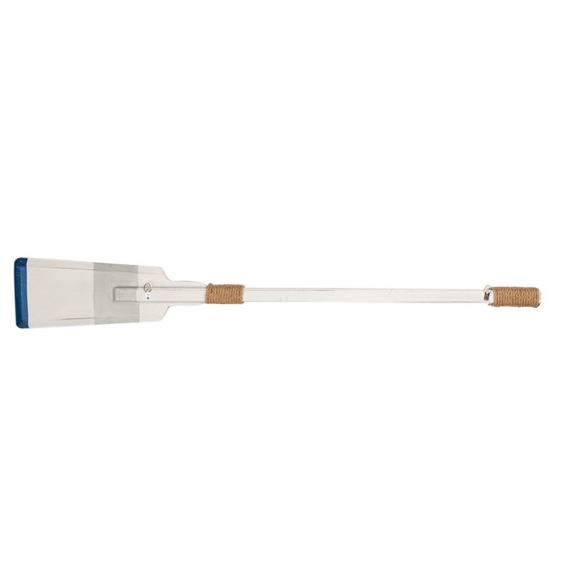 Clayre & Eef Decorative Paddle 110x4x15 cm White Wood