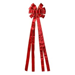 Clayre & Eef Fiocco Decorativo 33x135 cm Rosso Sintetico